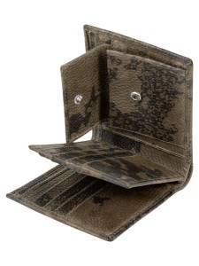 Skórzany portfel w kamuflażu Blaser 