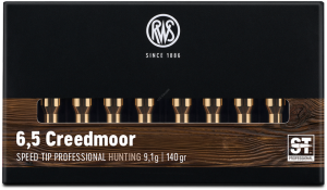 Amunicja Kulowa RWS Speed Tip Pro 6,5 Creedmoor 9,1g