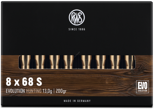 Amunicja kulowa RWS EVO 8x68S 13,0g
