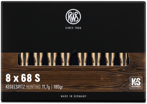 Amunicja kulowa RWS KS 8x68S 11,7g
