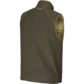 Sandhem Fleece Waistcoat Willow Green Melange – Ciepła Kamizelka Męska na Chłodne Dni