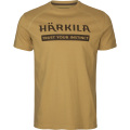 Koszulka logo t-shirt 2-pack Antiquesand/Dark olive