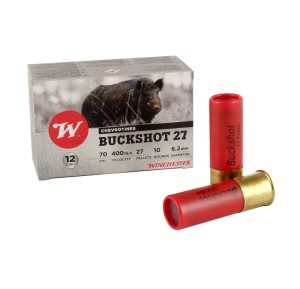 Amunicja śrutowa 12/70 Winchester Buckshot 38g