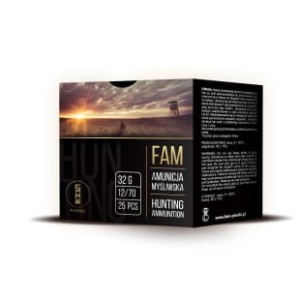 Amunicja śrutowa 12/70 FAM 6 Zatyczka 32g