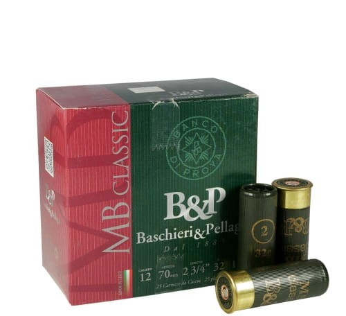 Amunicja śrutowa 12/70 B&P MB CLASSIC 32g (P2)