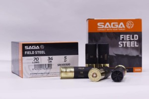 Amunicja śrutowa 12/70 SAGA STEEL 34g (P5)