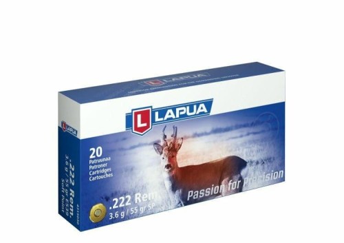 Amunicja kulowa LAPUA SP .222Rem 3,6g
