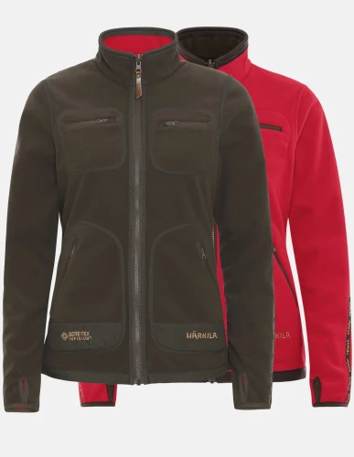 Harkila Kamko – Damski dwustronny polar Windstopper® z ochroną przed wiatrem