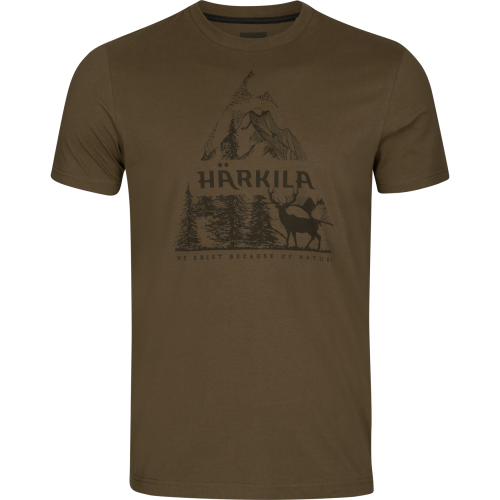 Koszulka T-shirt Harkila Nature Willow green