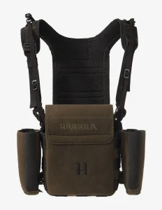 Szelki i pokrowiec na lornetkę Harkila  Deer Stalker willow green