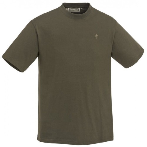 T-SHIRT PINEWOOD® 3-pack: Green/H.Brown/Khaki 5447