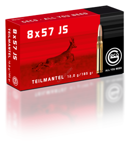 Amunicja kulowa GECO TM 8x57JS 12,0g