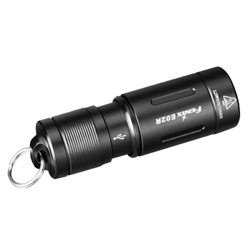 Latarka diodowa Fenix E02R czarna