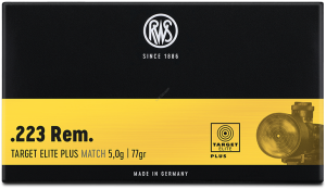 Amunicja kulowa RWS Target Elite .223Rem 5,0g